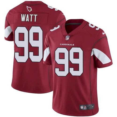 Men's Arizona Cardinals #99 J.J. Watt Red Vapor Untouchable Limited Stitched NFL Jersey